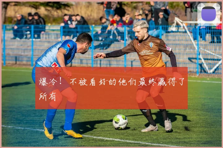 爆冷！不被看好的他们最终赢得了所有